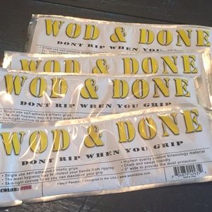 Wod & Done grips! 4 grips total!